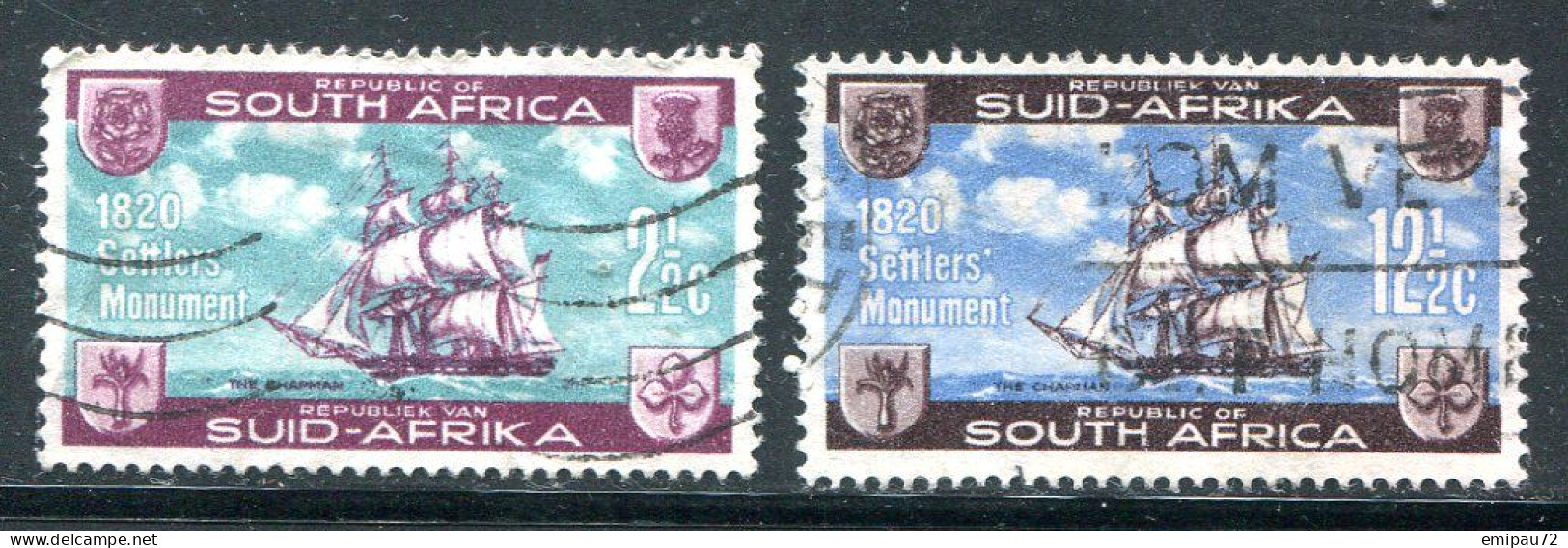 AFRIQUE DU SUD- Y&T N°263 Et 264- Oblitérés - Used Stamps