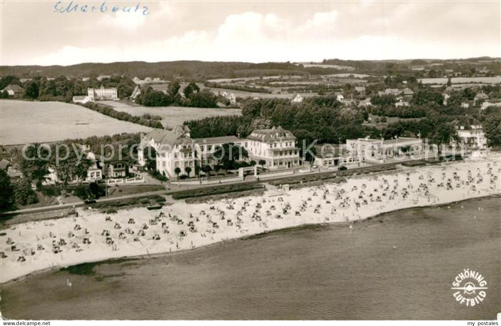 73566175 Scharbeutz Ostseebad Fliegeraufnahme Scharbeutz Ostseebad - Scharbeutz