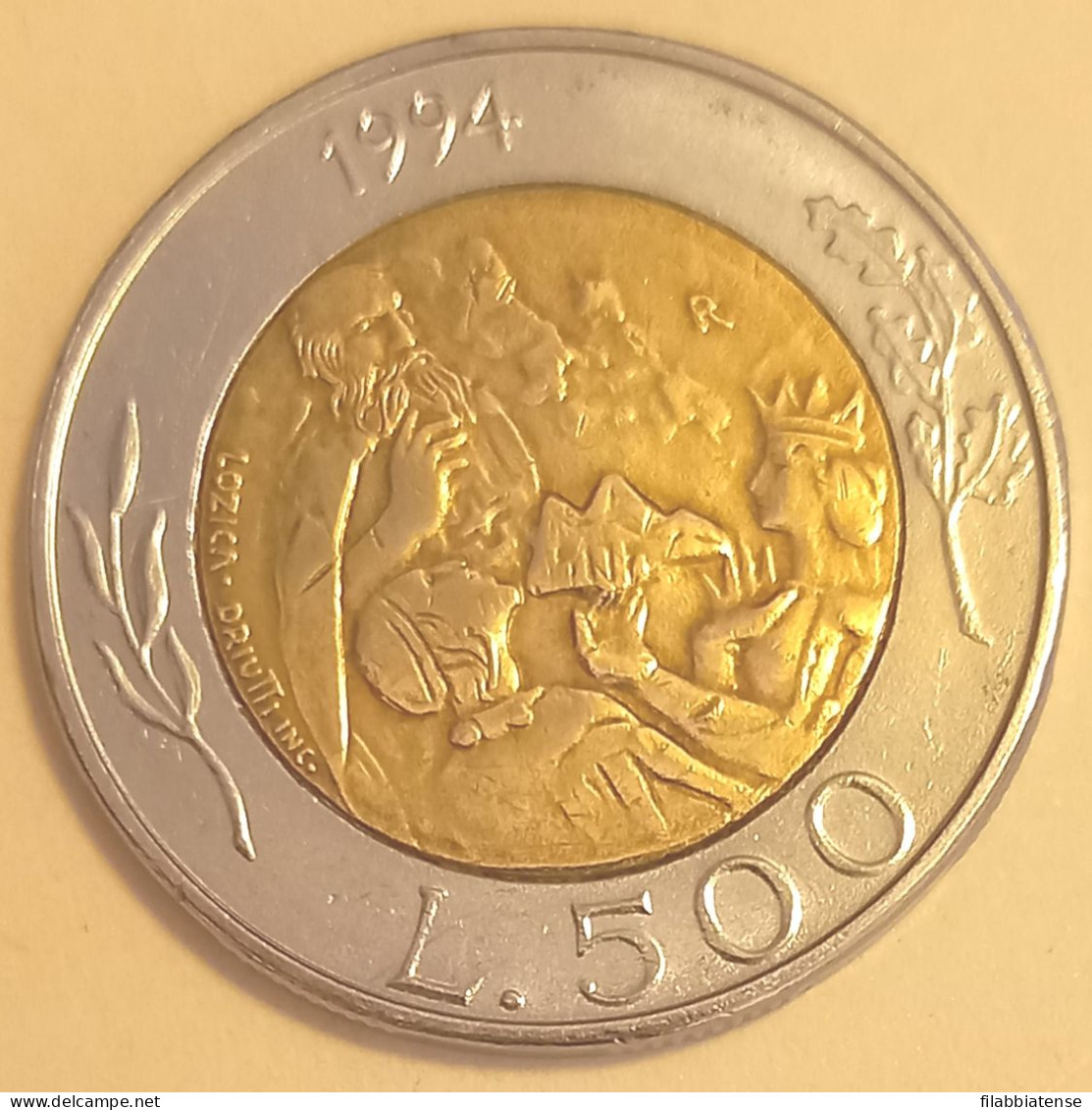 1994 - San Marino 500 Lire   ----- - Saint-Marin