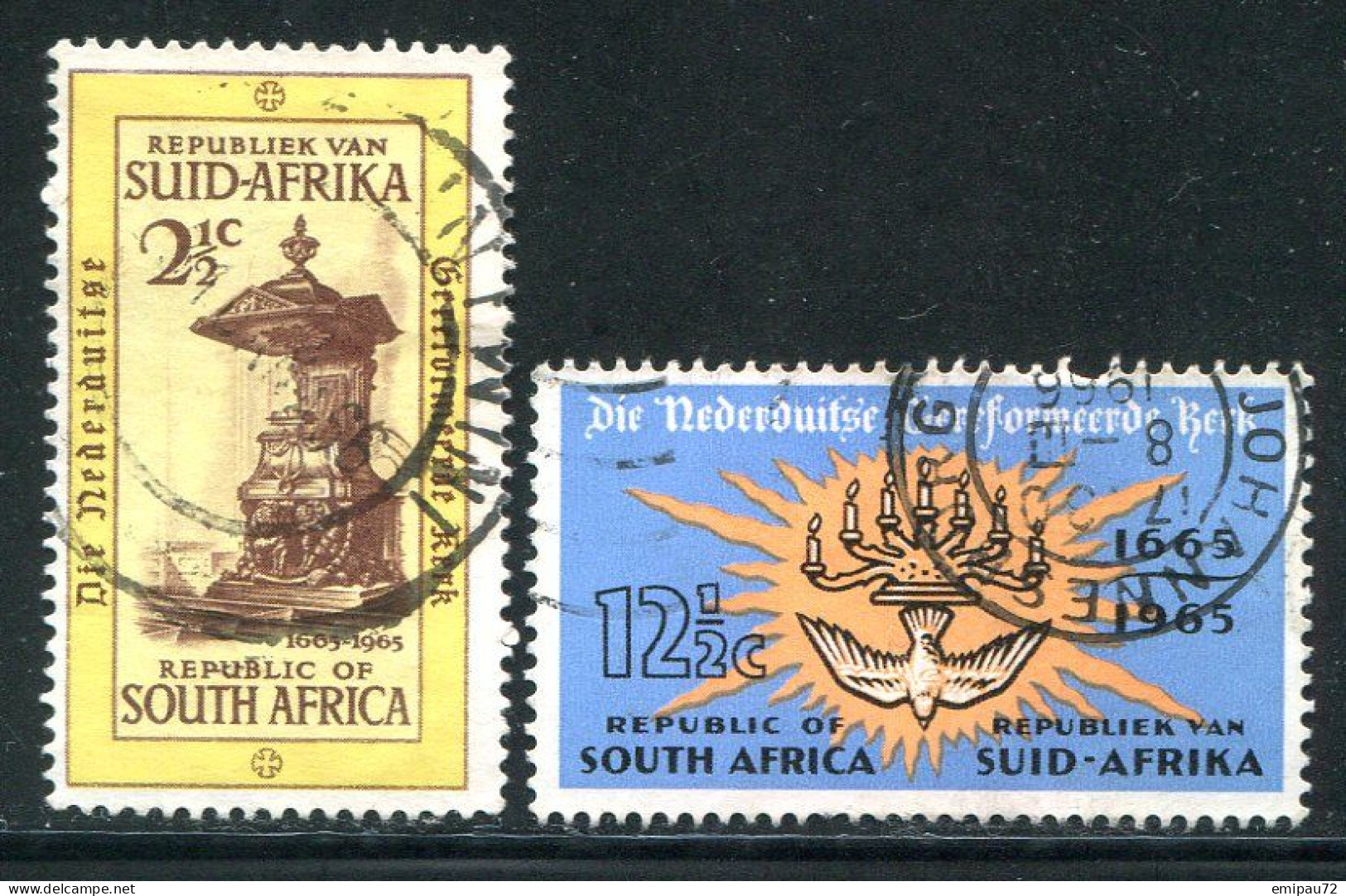 AFRIQUE DU SUD- Y&T N°296 Et 297- Oblitérés - Used Stamps