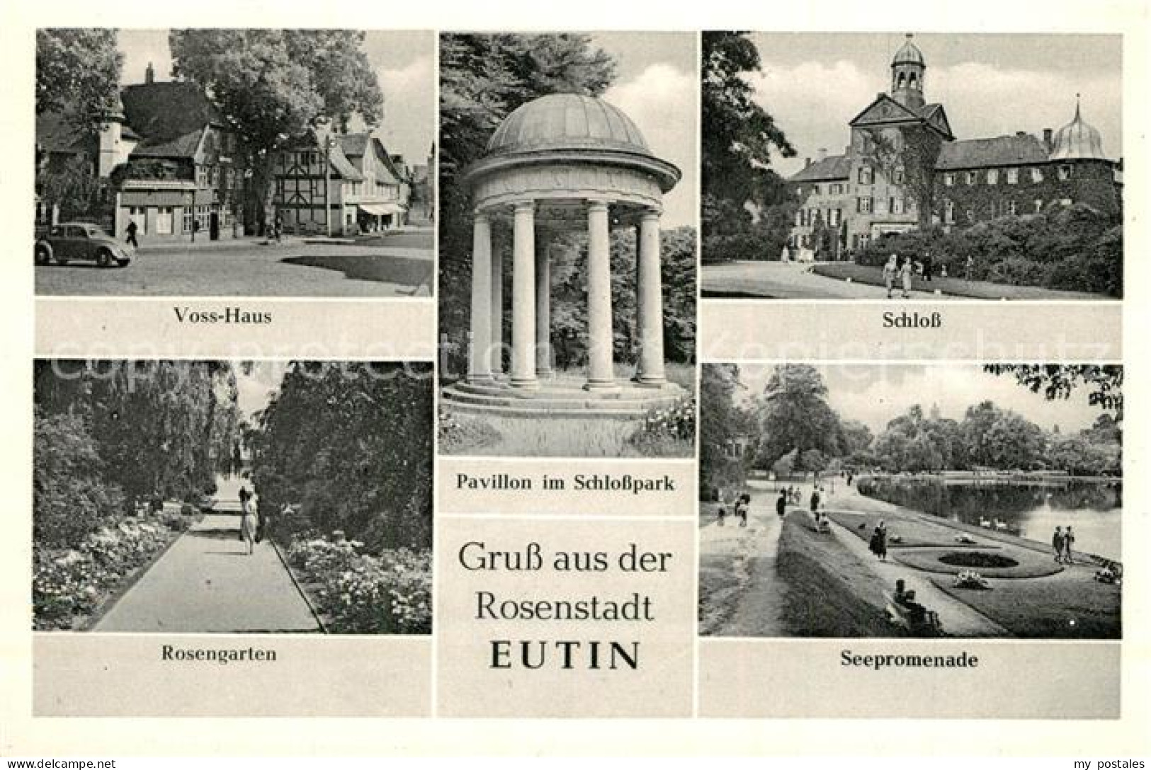 73565598 Eutin Voss Haus Pavillon Schlosspark Rosengarten Seepromenade Eutin - Eutin
