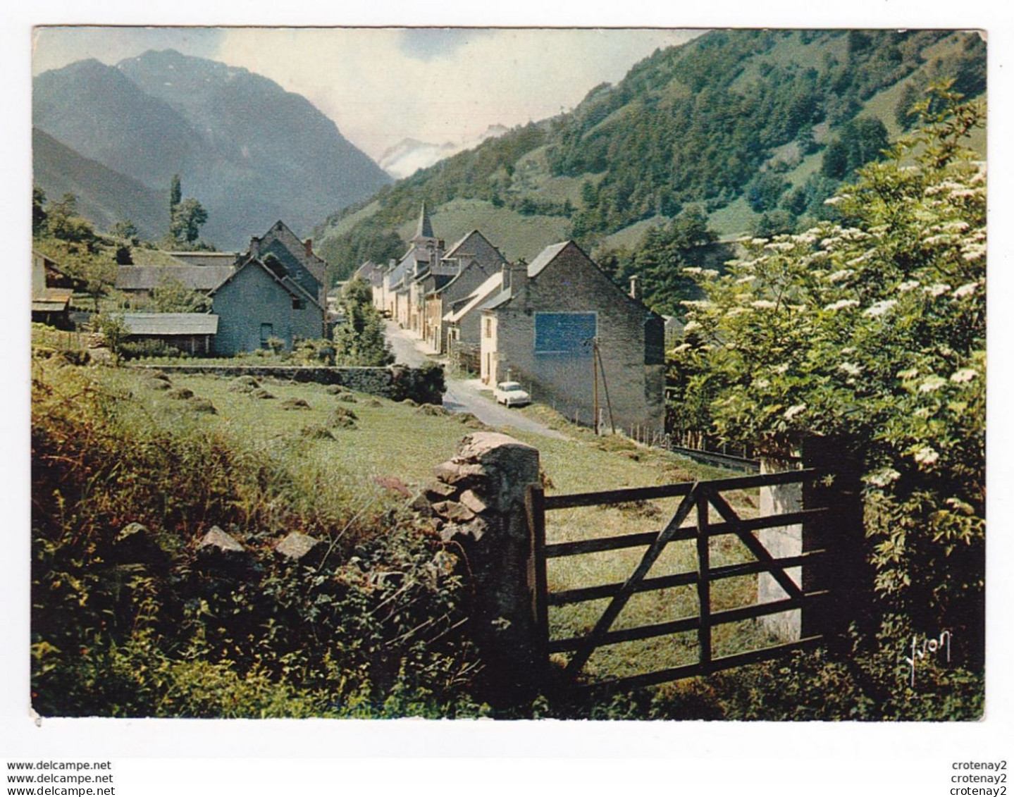 64 URDOS Vers Le Col Du Somport N°6667 Simca Aronde P60 VOIR DOS - Col Du Somport