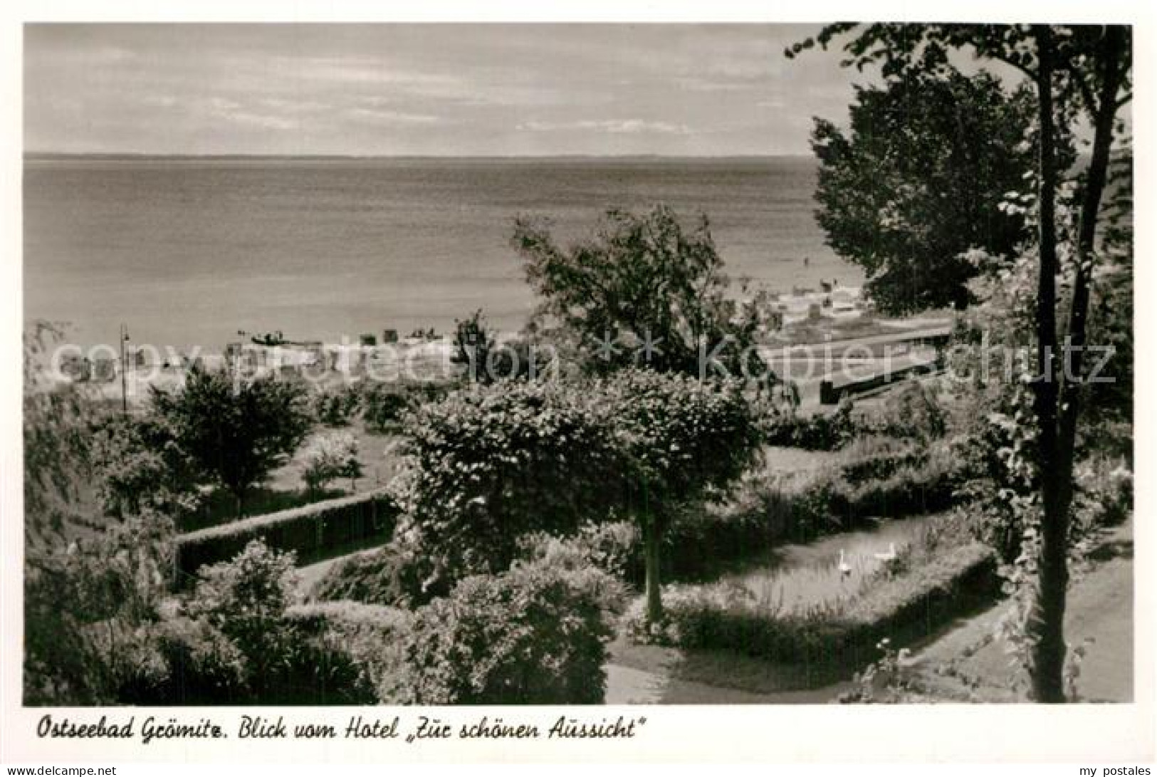 73565524 Groemitz Ostseebad Blick Vom Hotel Zur Schoenen Aussicht Groemitz Ostse - Groemitz