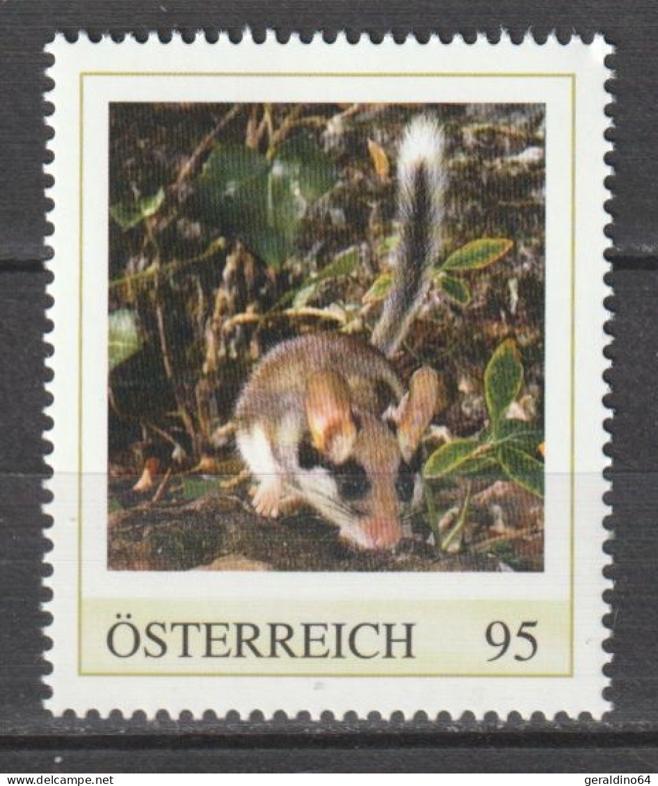 Österreich Personalisierte BM Heimische Tierwelt Gartenschläfer ** Postfrisch - Persoonlijke Postzegels