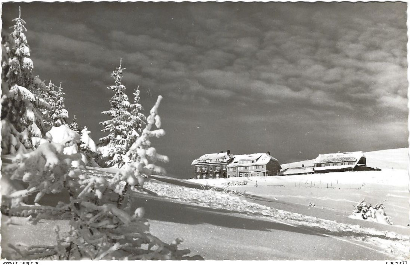 Belchen Hotel Belchenhaus 1966 Winter - Bad Krozingen