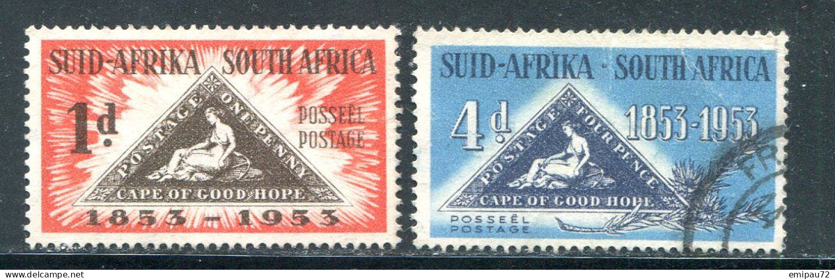 AFRIQUE DU SUD- Y&T N°194 Et 195- Oblitérés - Used Stamps