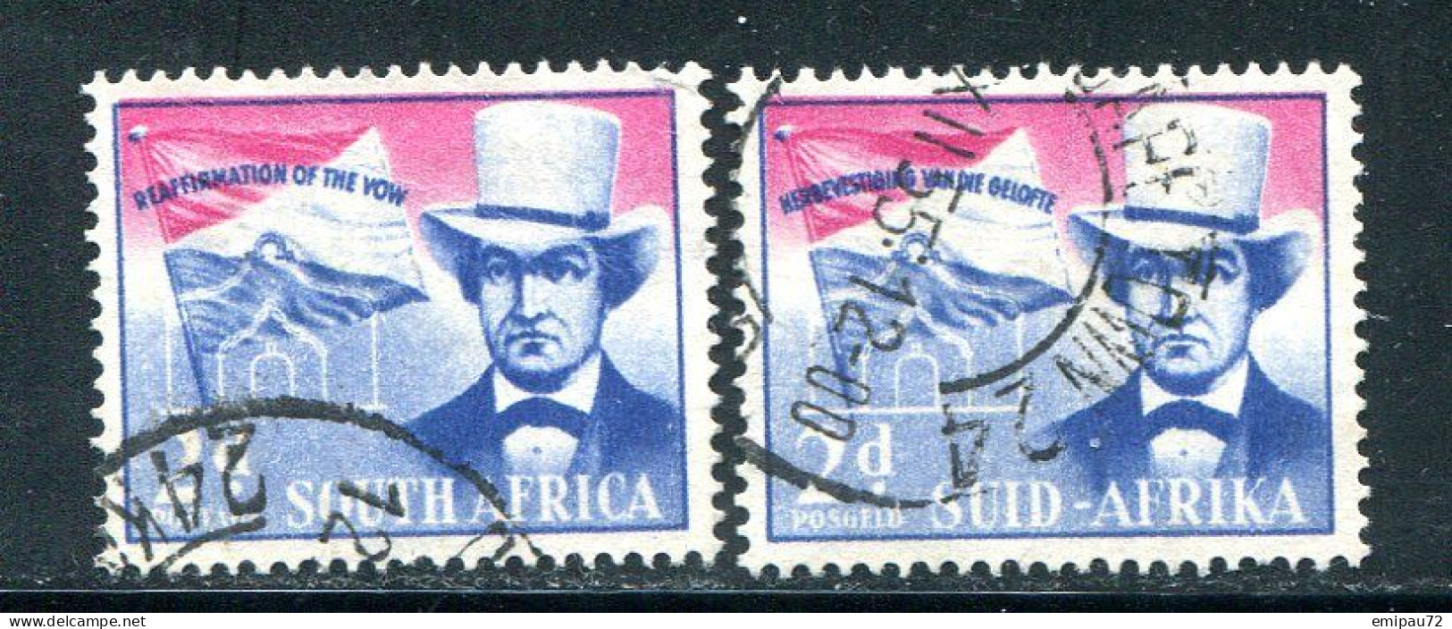 AFRIQUE DU SUD- Y&T N°217 Et 218- Oblitérés - Used Stamps