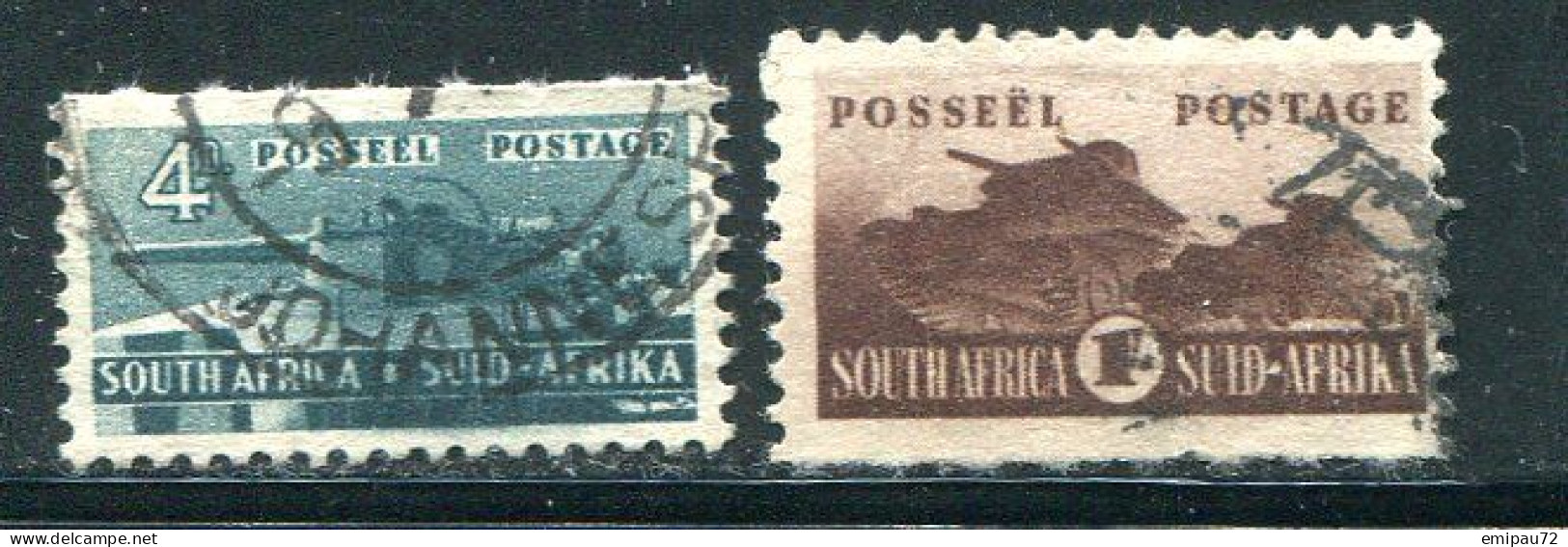 AFRIQUE DU SUD- Y&T N°146 Et 147- Oblitérés - Used Stamps