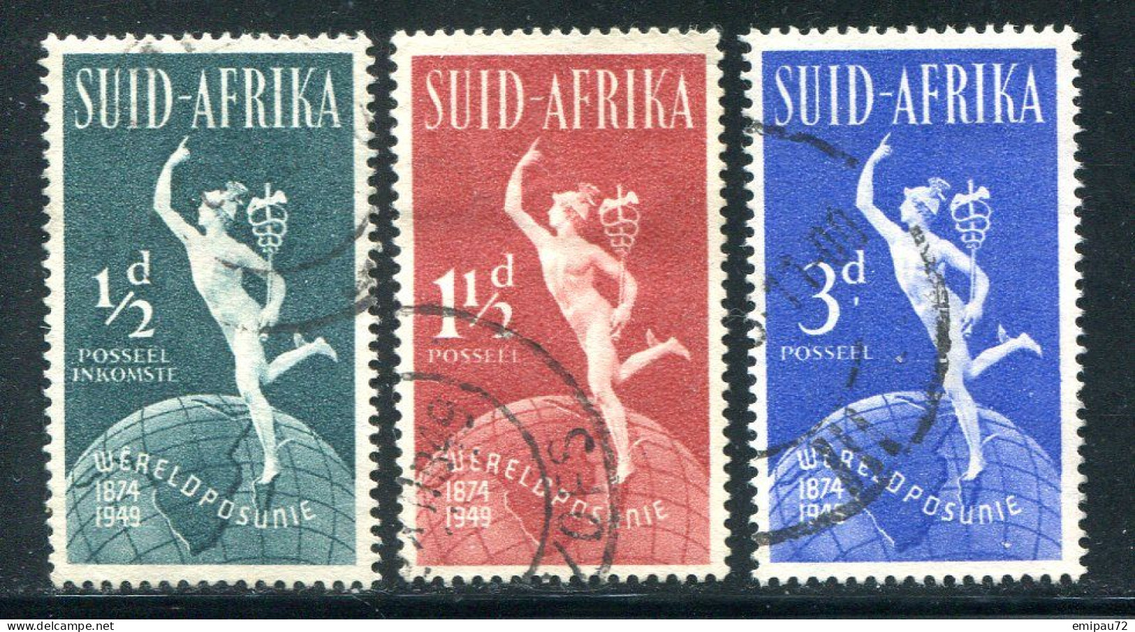 AFRIQUE DU SUD- Y&T N°175 à 177- Oblitérés - Used Stamps