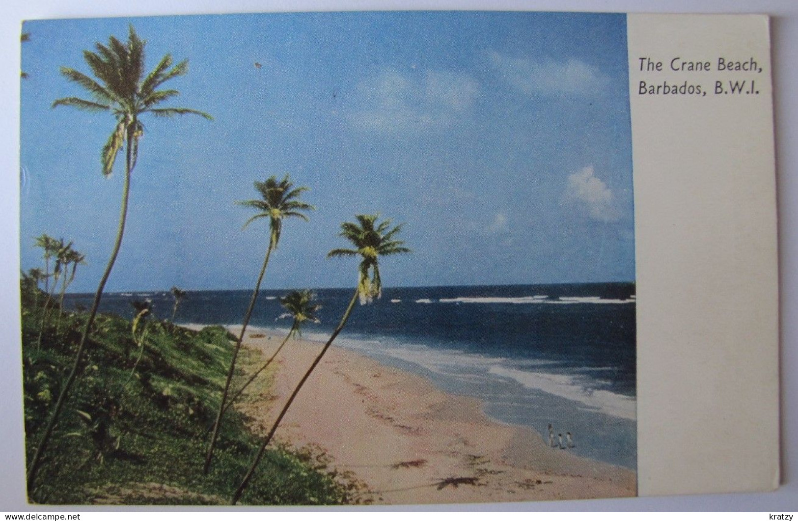 ANTILLE - LA BARBADE - The Crane Beach - Barbados