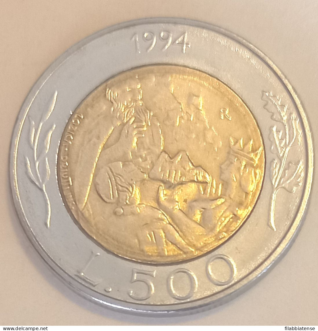 1994 - San Marino 500 Lire   ----- - San Marino