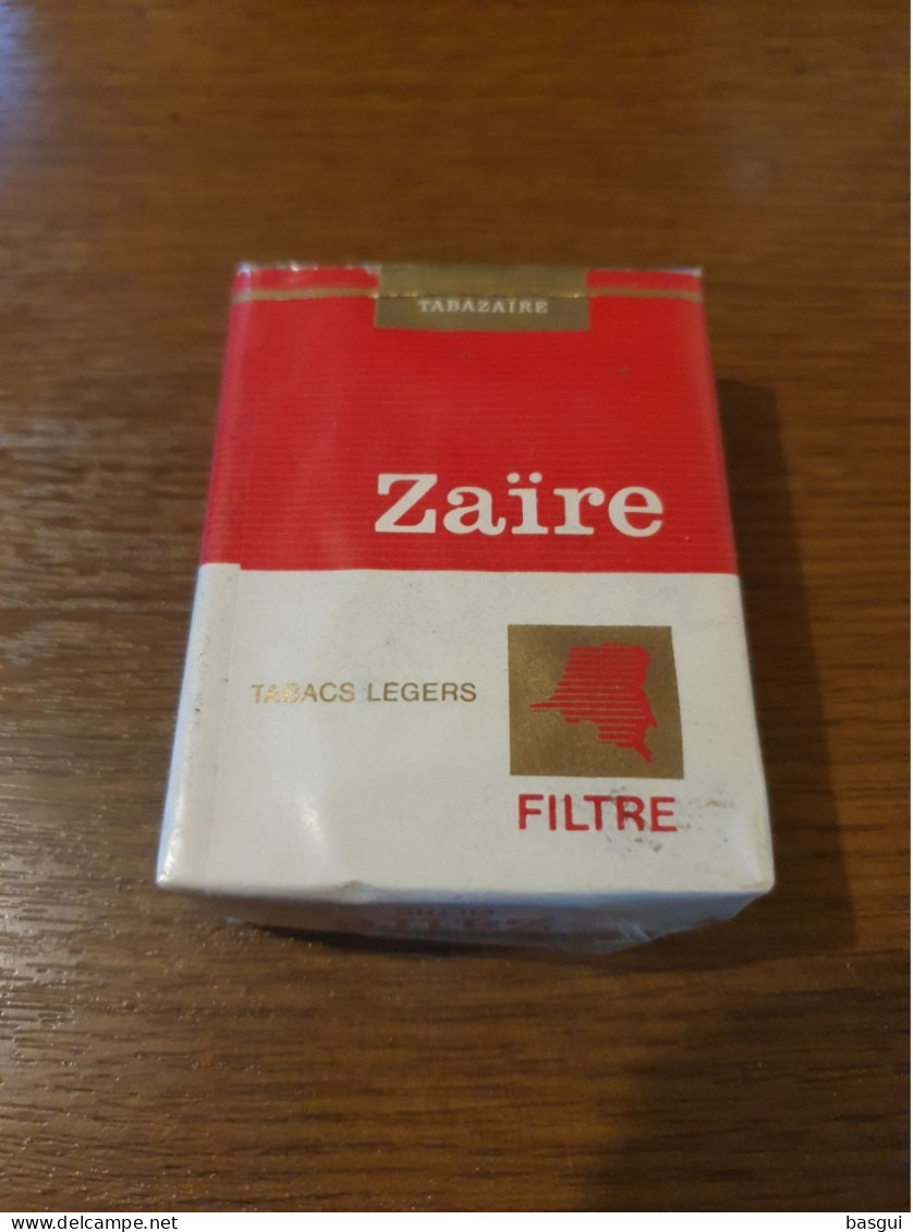 Ancien Paquet De Cigarettes Pour Collection Zaire Filtre Intact - Autres & Non Classés