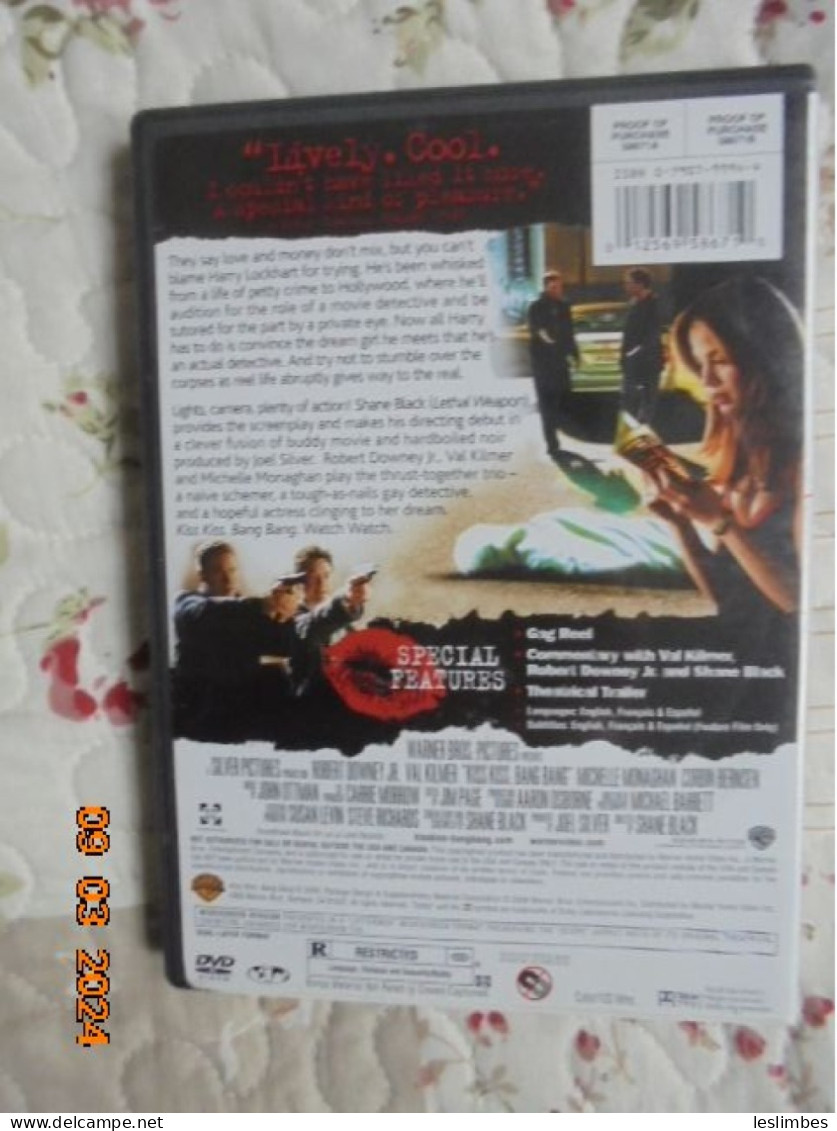 Kiss Kiss Bang Bang  -  [DVD] [Region 1] [US Import] [NTSC] Shane Black - Azione, Avventura