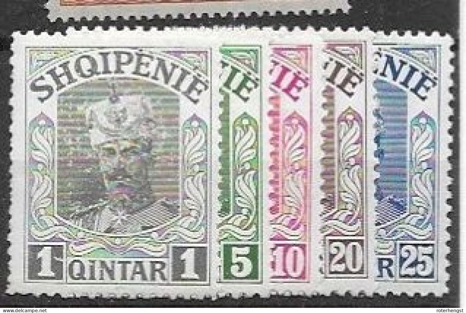 Albania Mh * Set 20,5 Euros 1914 - Albania