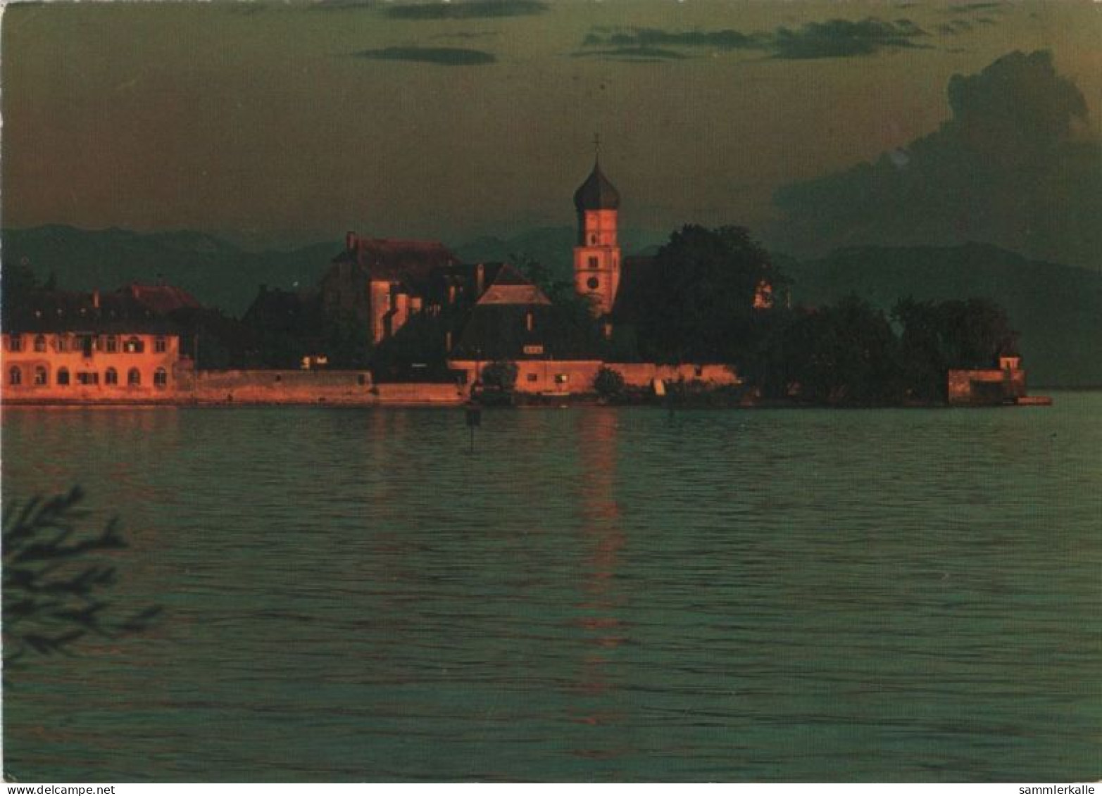 100350 - Wasserburg - Abendstimmung - Ca. 1985 - Wasserburg (Bodensee)