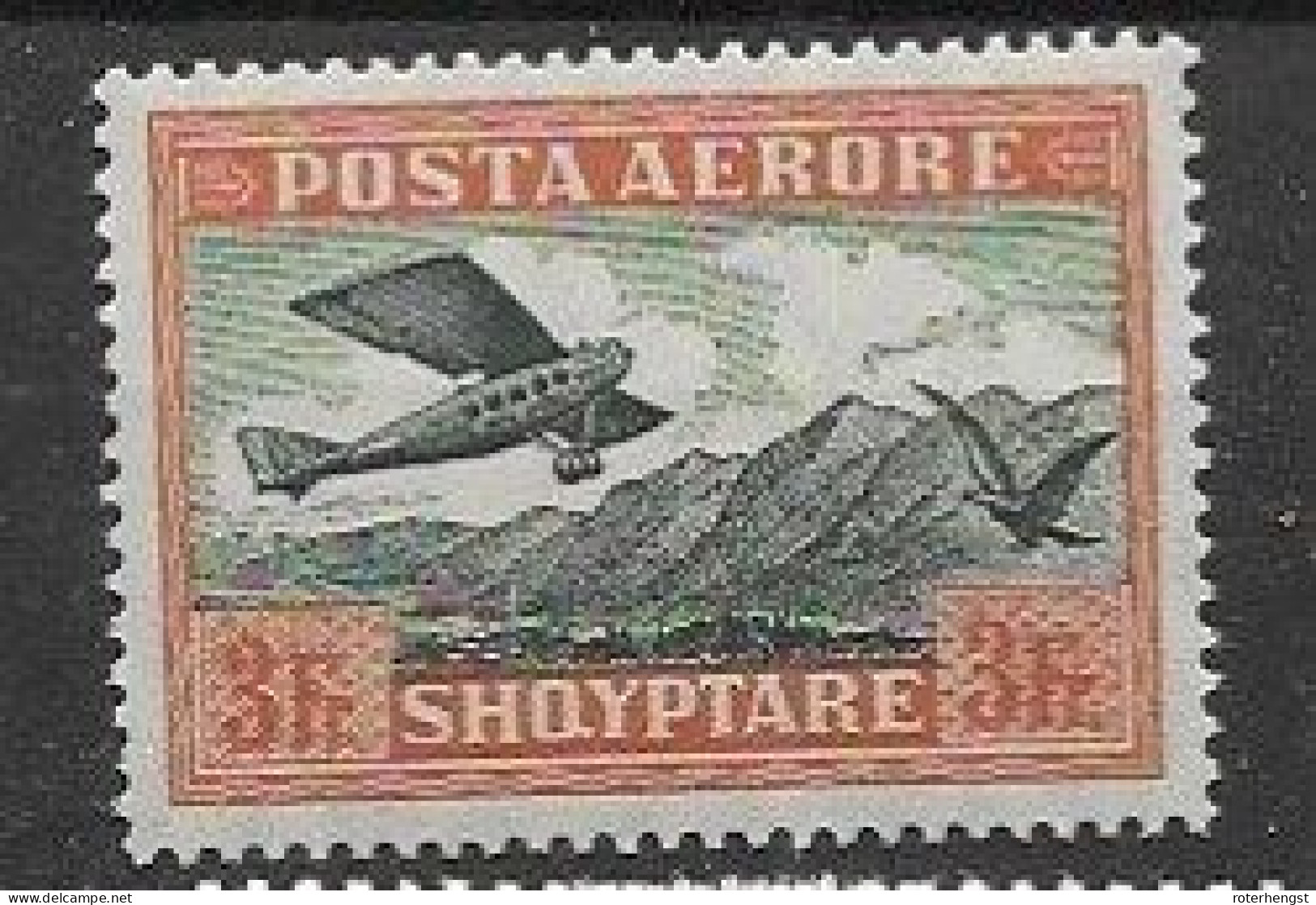 Albania Airmail Mnh ** 25 Euros 1925 - Albania