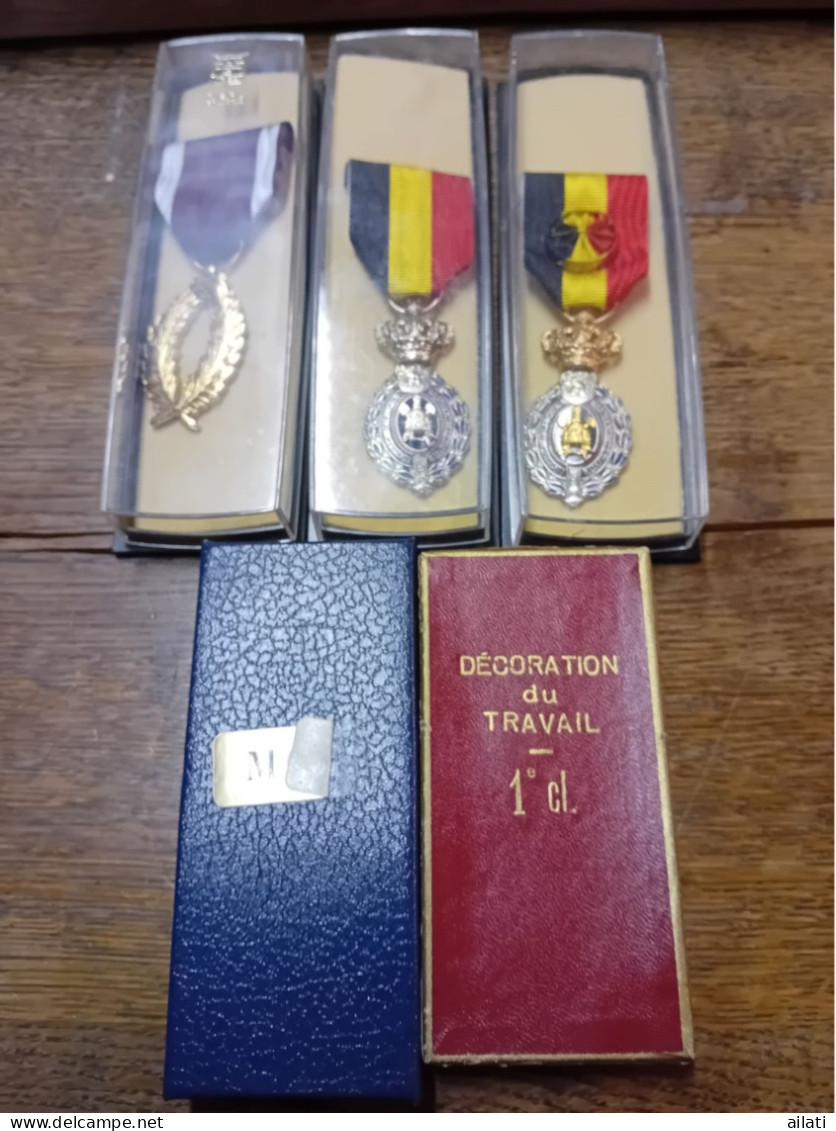 Lots De 5 Médailles - Professionnels / De Société
