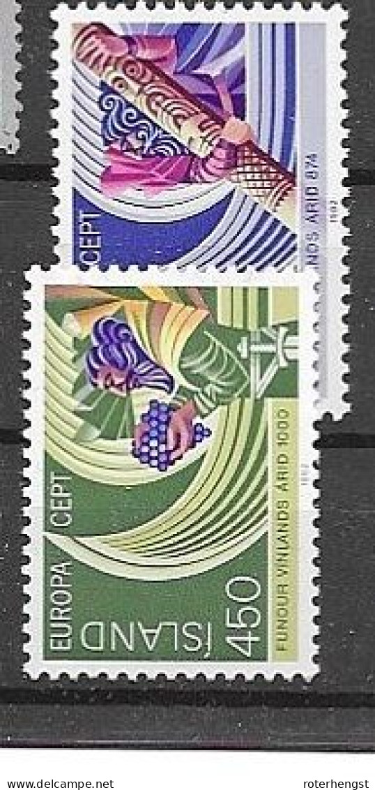 Iceland CEPT EUROPA  1982 For Only 10% Mnh ** 6 Euros - Neufs