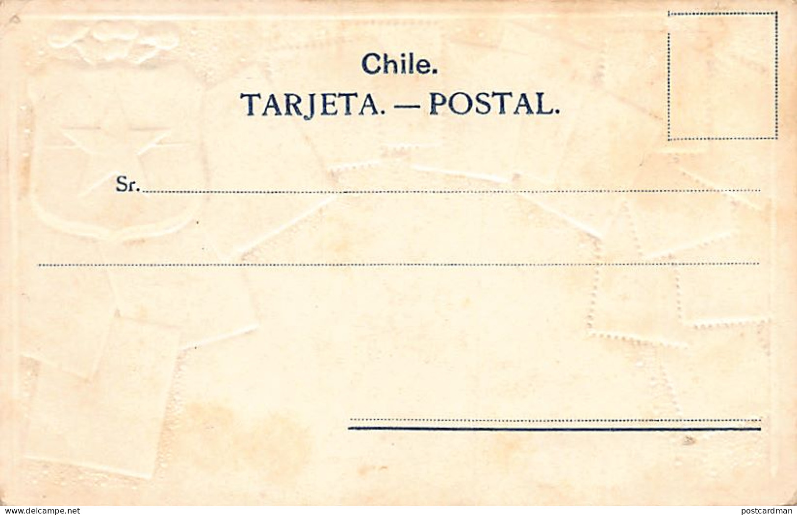 Chile - Sellos De Chile - Carte Philatélique - Tarjeta Filatélica - Ed. Ottmar Zieher  - Chili