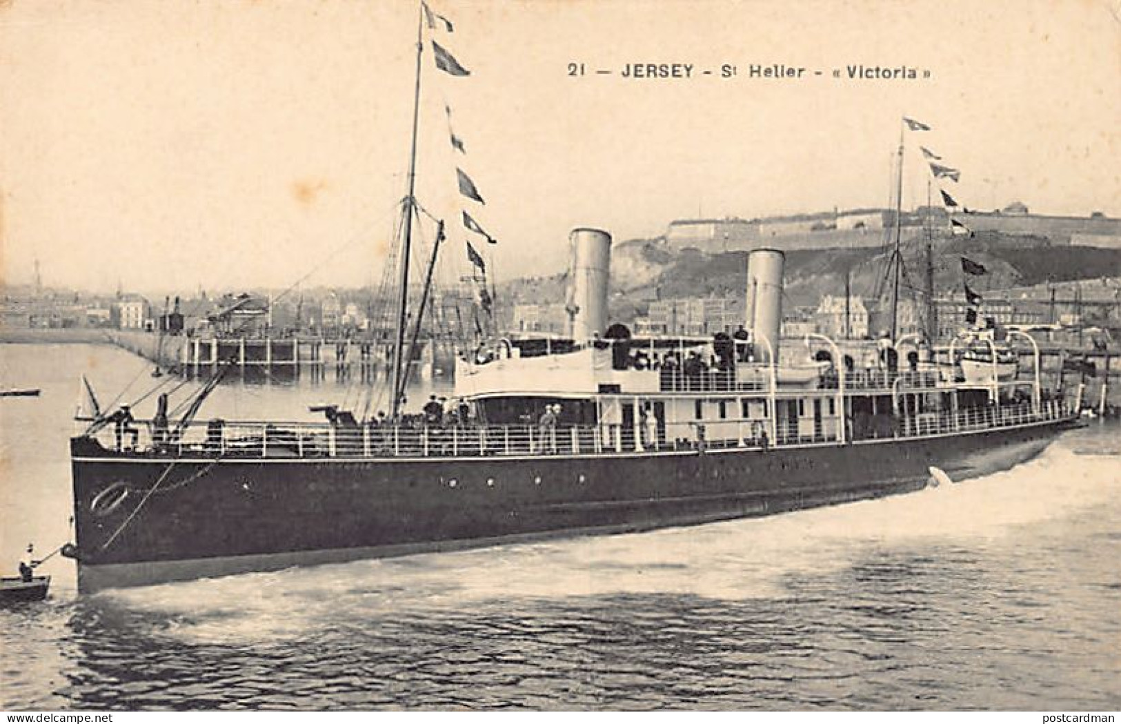 Jersey - ST. HELIER - S.S. Victoria - Publ. Unknown 21 - Altri & Non Classificati