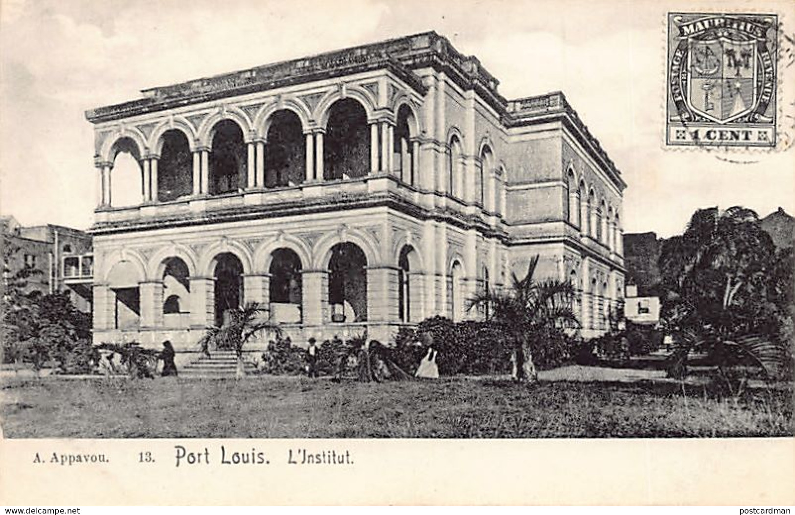 Mauritius - PORT LOUIS - L'Institut - Publ. Appavou 13 - Maurice