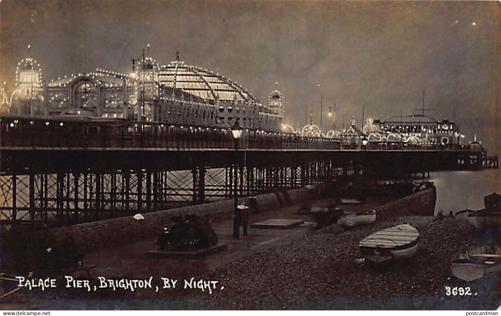 England - Sussex - BRIGHTON Palace Pier By Night - Brighton