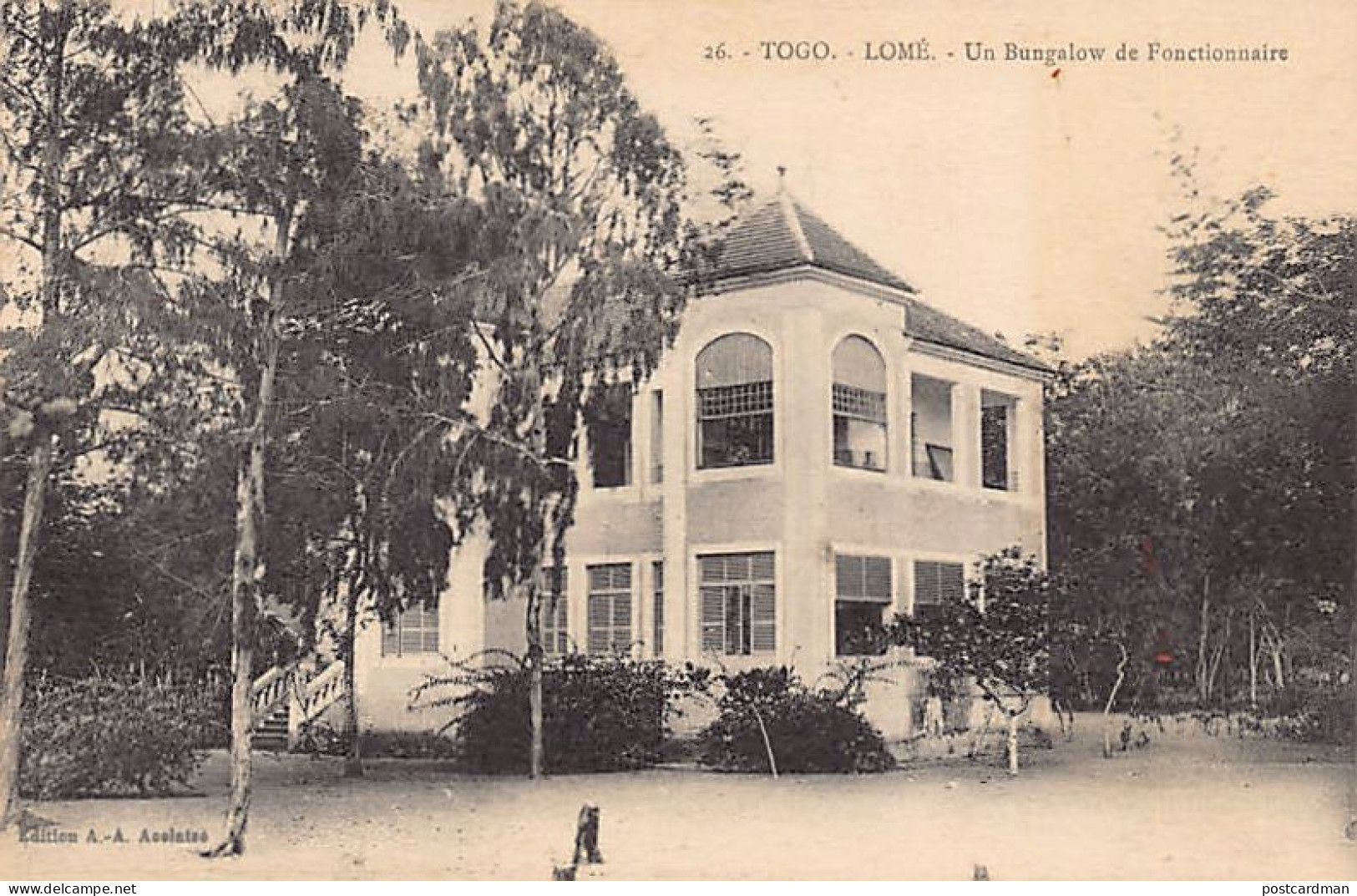 Togo - LOMÉ - Un Bungalow De Fonctionnaire - Ed. A.-A. Acolatsé 26 - Togo