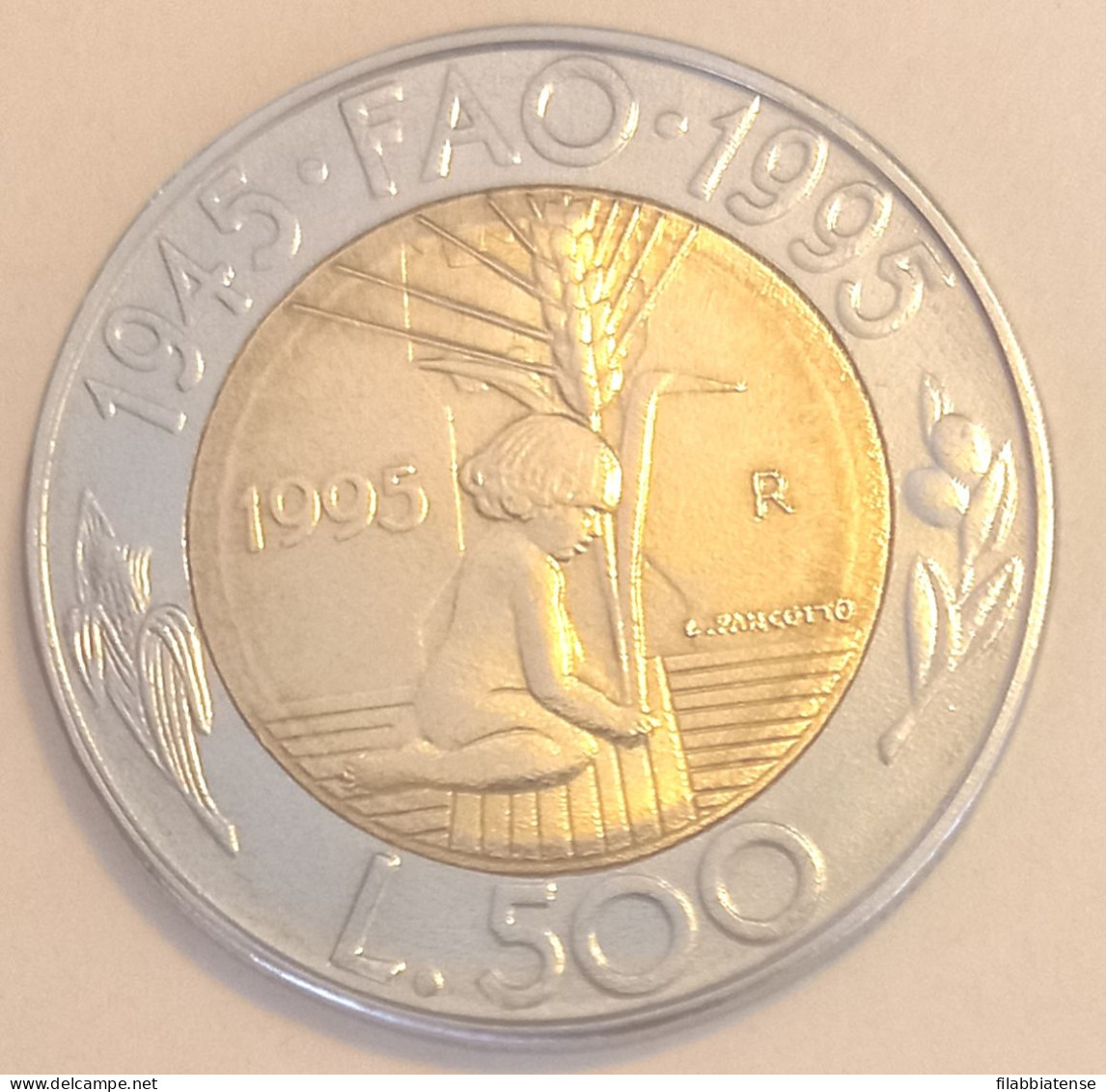 1995 - San Marino 500 Lire - FAO     ----- - Saint-Marin