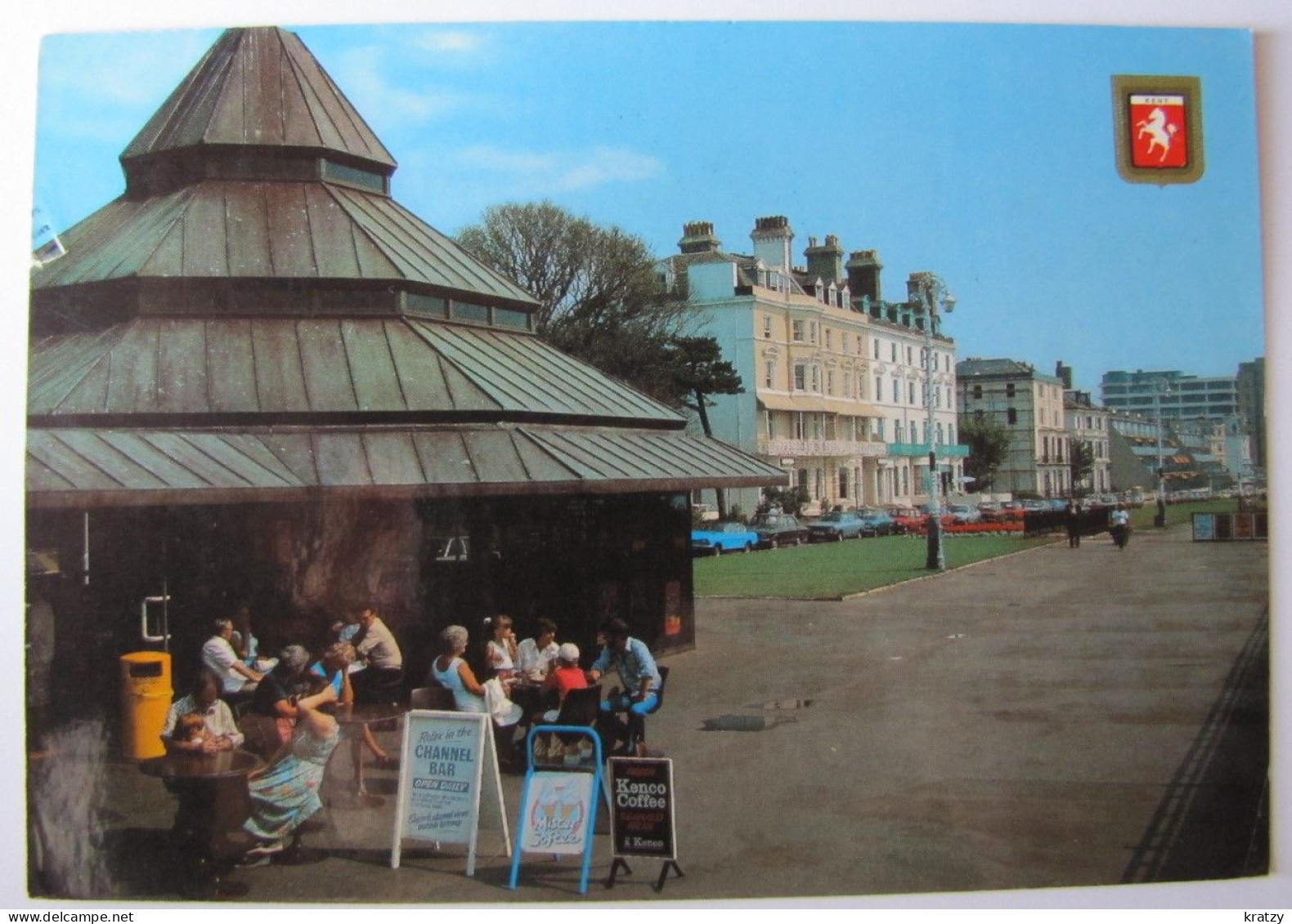 ROYAUME-UNI - ANGLETERRE - KENT - FOLKESTONE - The Leas Fom Leas Cliff Hall - Folkestone