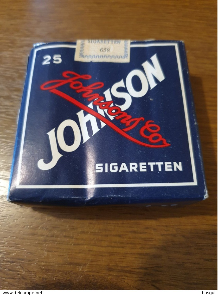 Ancien Paquet De Cigarettes Pour Collection Johnson  Intact - Andere & Zonder Classificatie