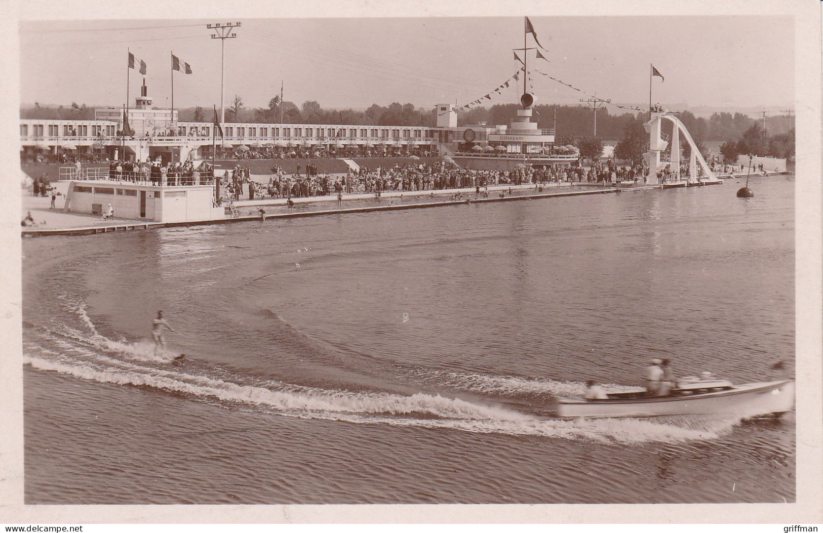 BORAN SUR OISE PLAGE DE LYS-CHANTILLY L'AQUAPLANE TBE - Boran-sur-Oise