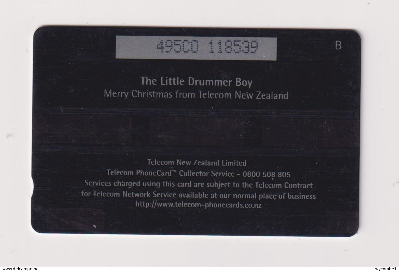 NEW ZEALAND -  Christmas GPT Magnetic  Phonecard - New Zealand