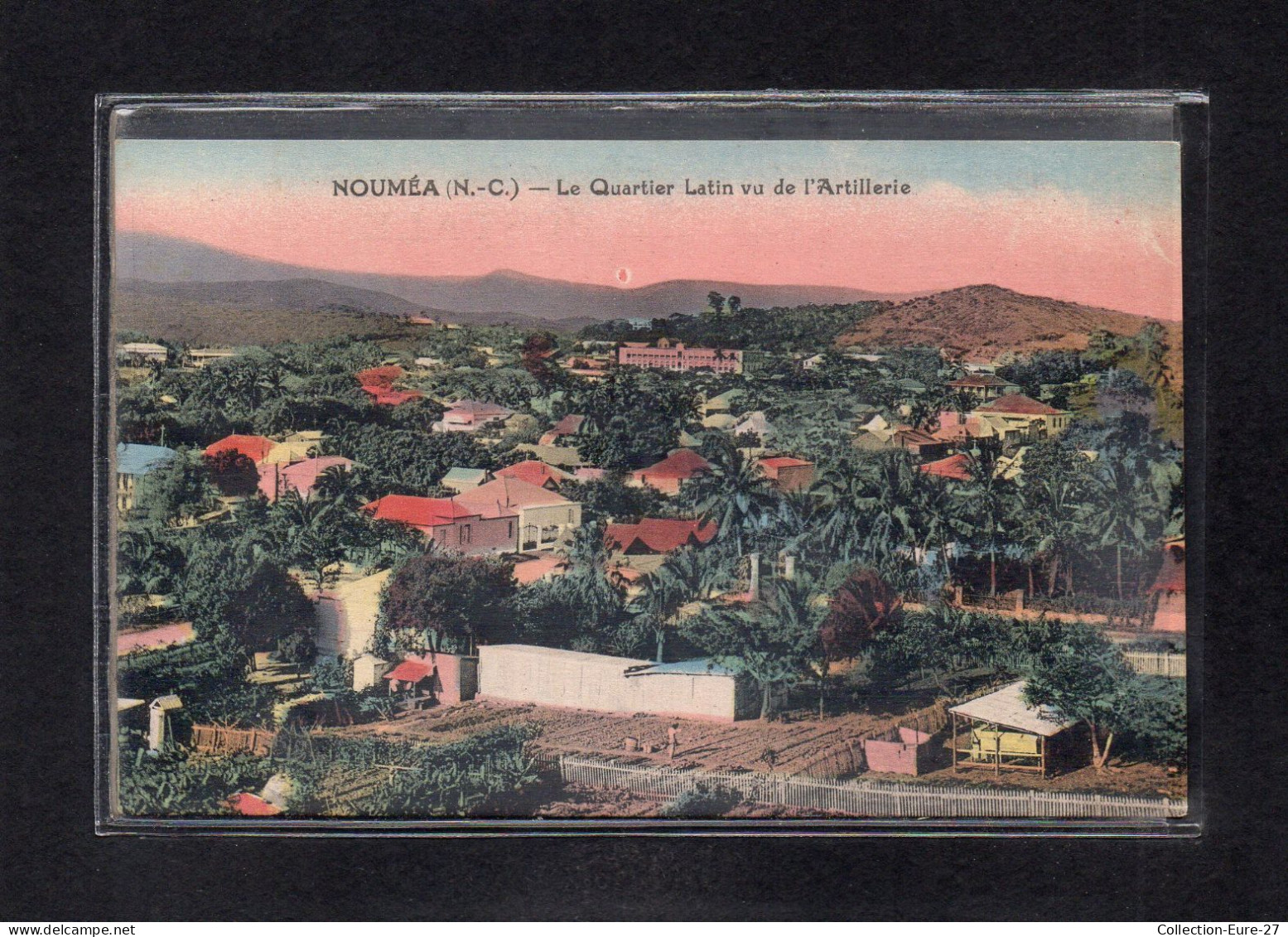 (17/03/24) NOUVELLE CALEDONIE-CPA NOUMEA - LE QUARTIER LATIN VU DE L'ARTILLERIE - Nouvelle Calédonie