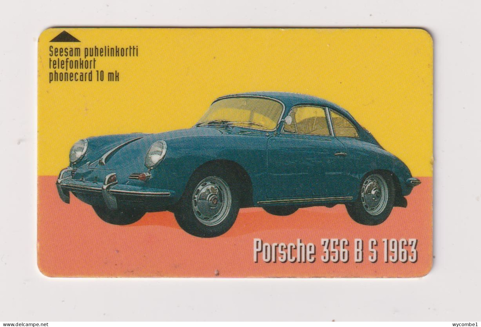 FINLAND -  Porsche Motor Car  Magnetic  Phonecard - Finland
