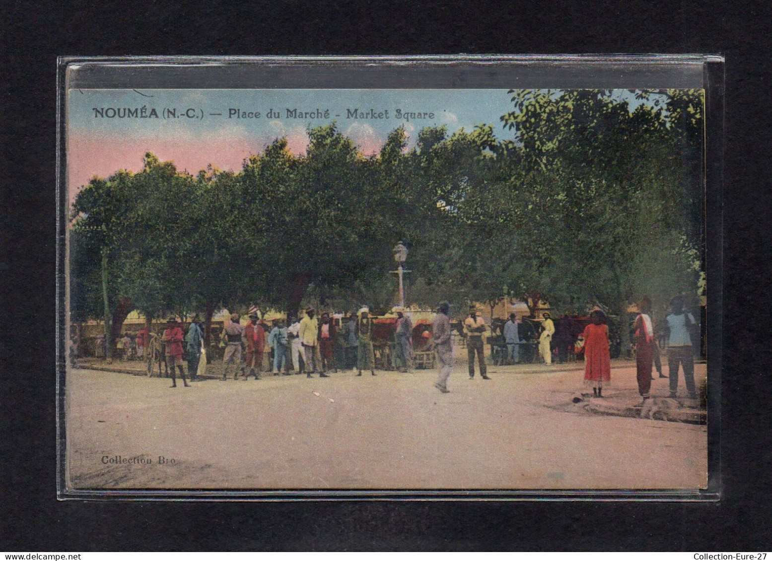 (17/03/24) NOUVELLE CALEDONIE-CPA NOUMEA - PLACE DU MARCHE - Nouvelle Calédonie