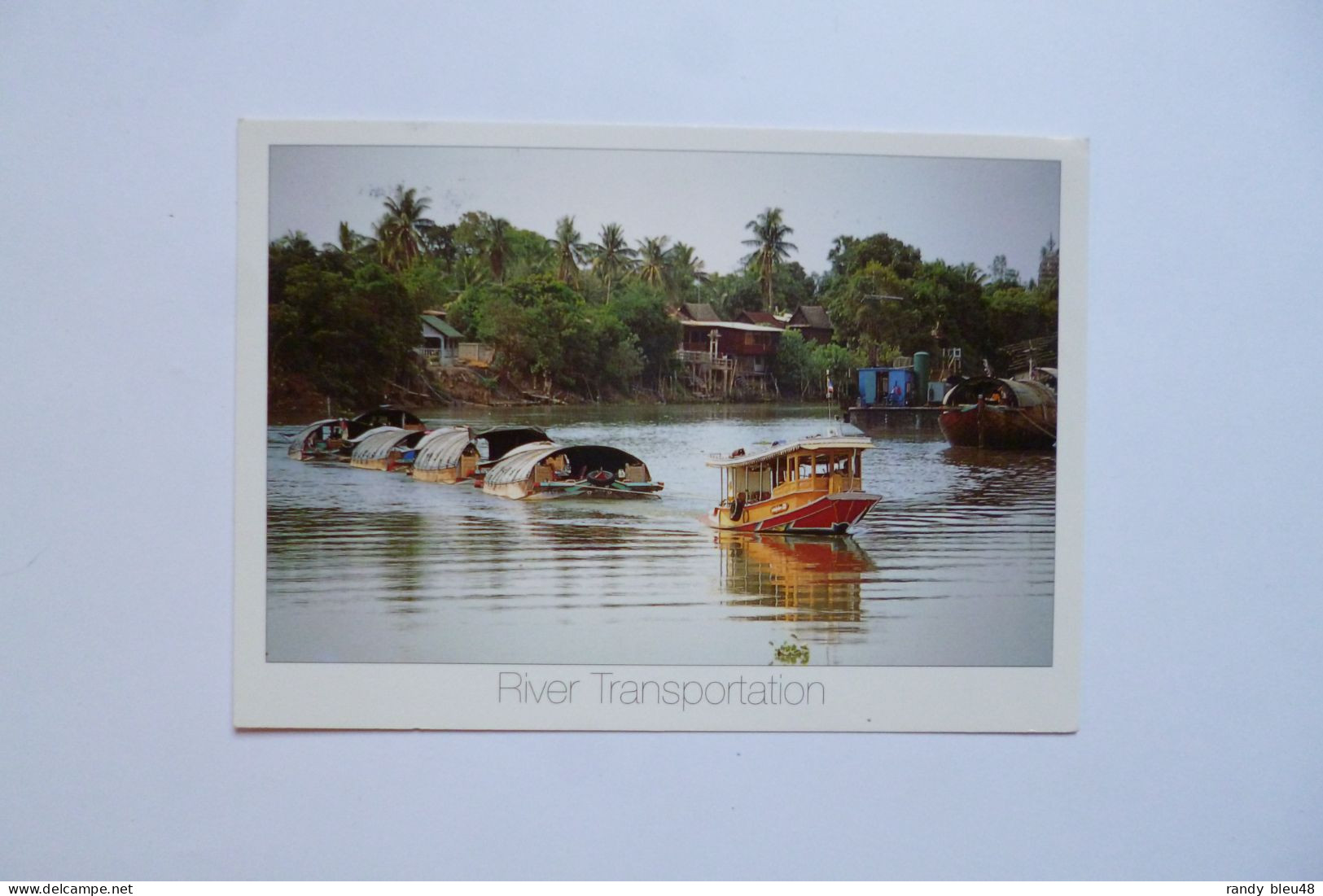 River Transportation  -   THAILAND  -  THAILANDE - Tailandia