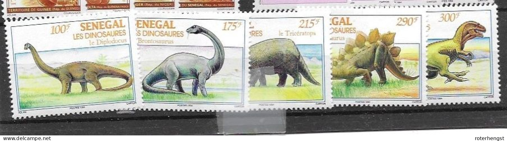 Senegal Mnh ** 1994 Dinosaurs Set - Senegal (1960-...)