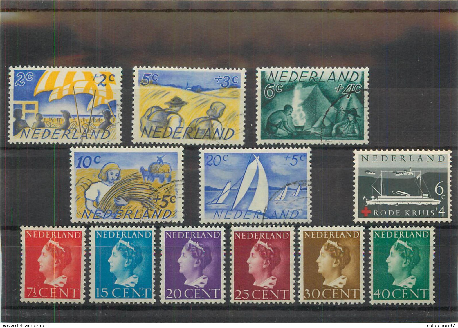 REF 002 > PAYS BAS < Entre N° 333 Et 674 * * Neuf Luxe - MNH * * + N° 504/508 Ø Oblitéré - Ø Used - Nederland - Sammlungen