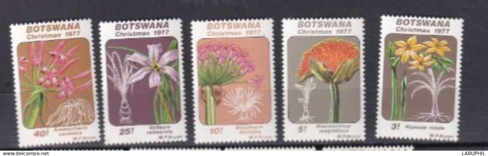 BOTSWANA MNH  NEUF ** 1977 Fleurs - Botswana (1966-...)