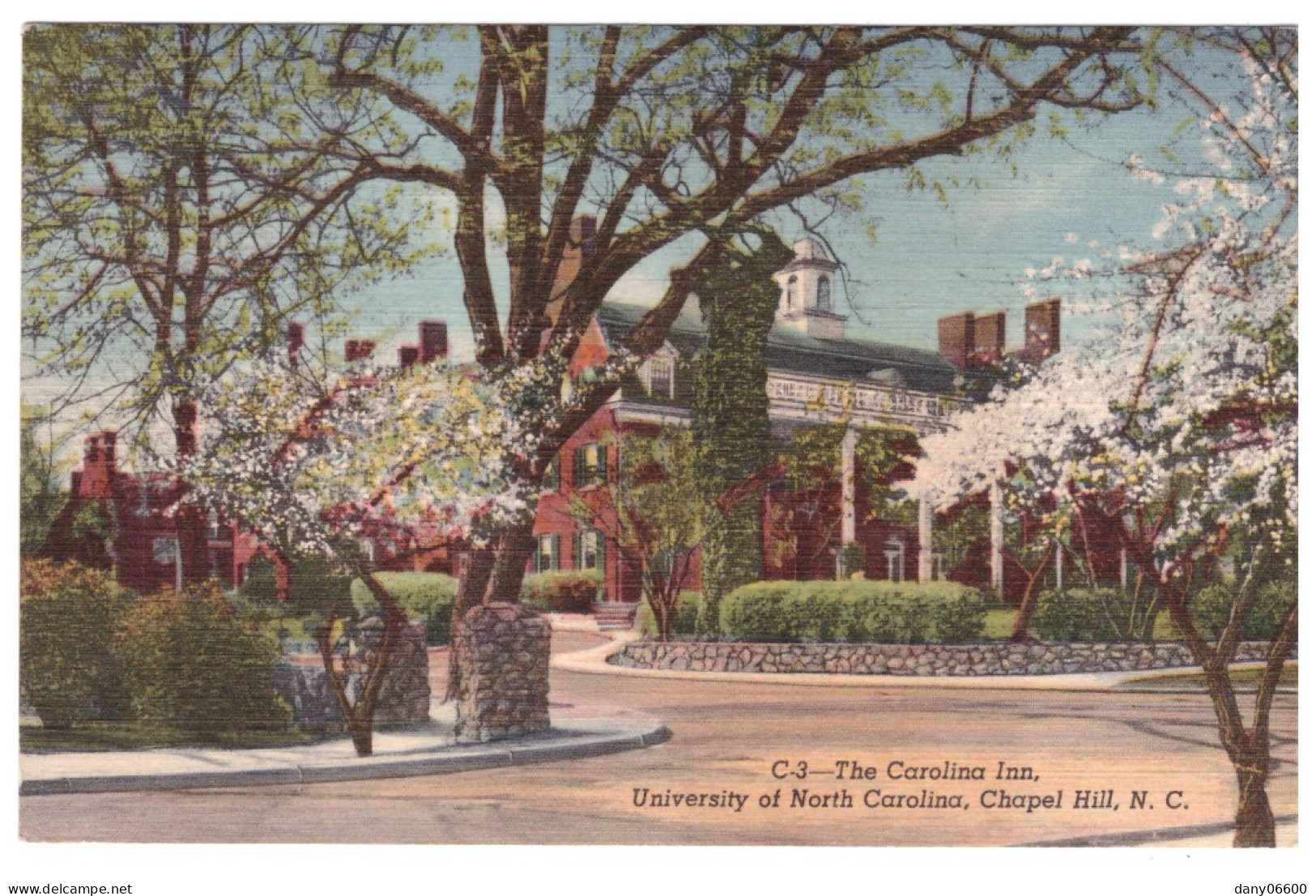 THE CAROLINA INN. University Of North Carolina, Chapel Hill, N.C. - Autres & Non Classés