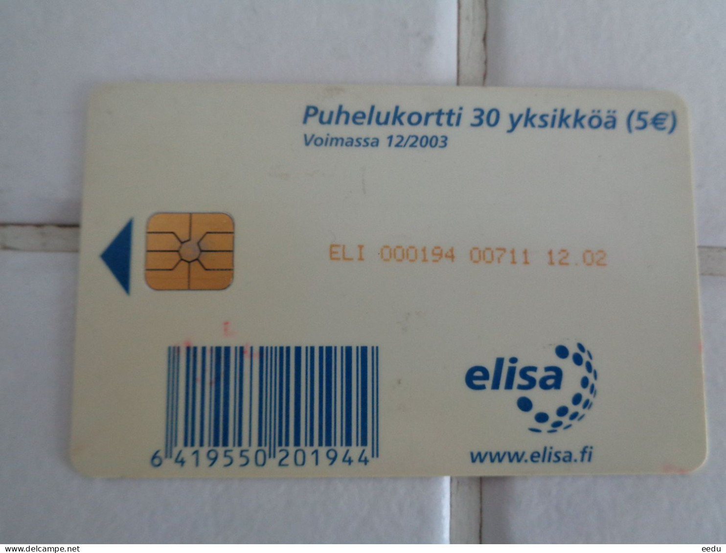 Finland Phonecard HPY E107A - Finland