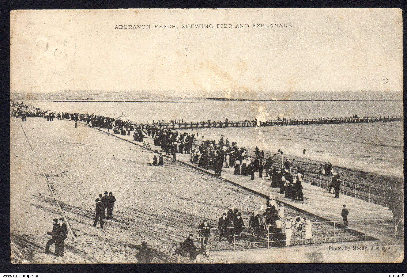 ROYAUME UNI - PAYS DE GALLES - ABERAVON - Beach - Shewing Pier And Esplanade - Glamorgan