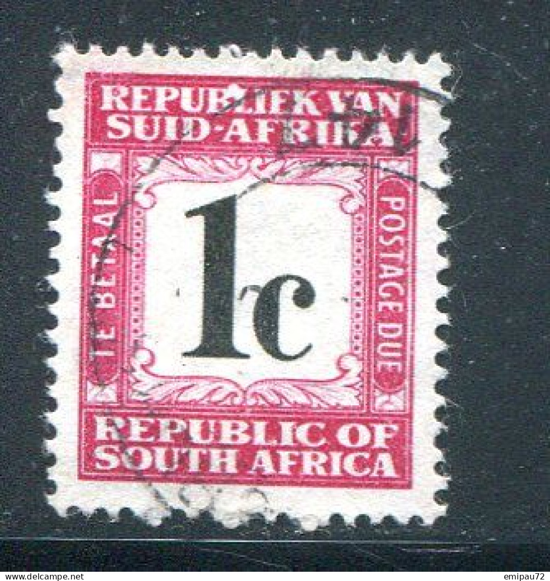 AFRIQUE DU SUD- Taxe Y&T N°48- Oblitéré - Postage Due