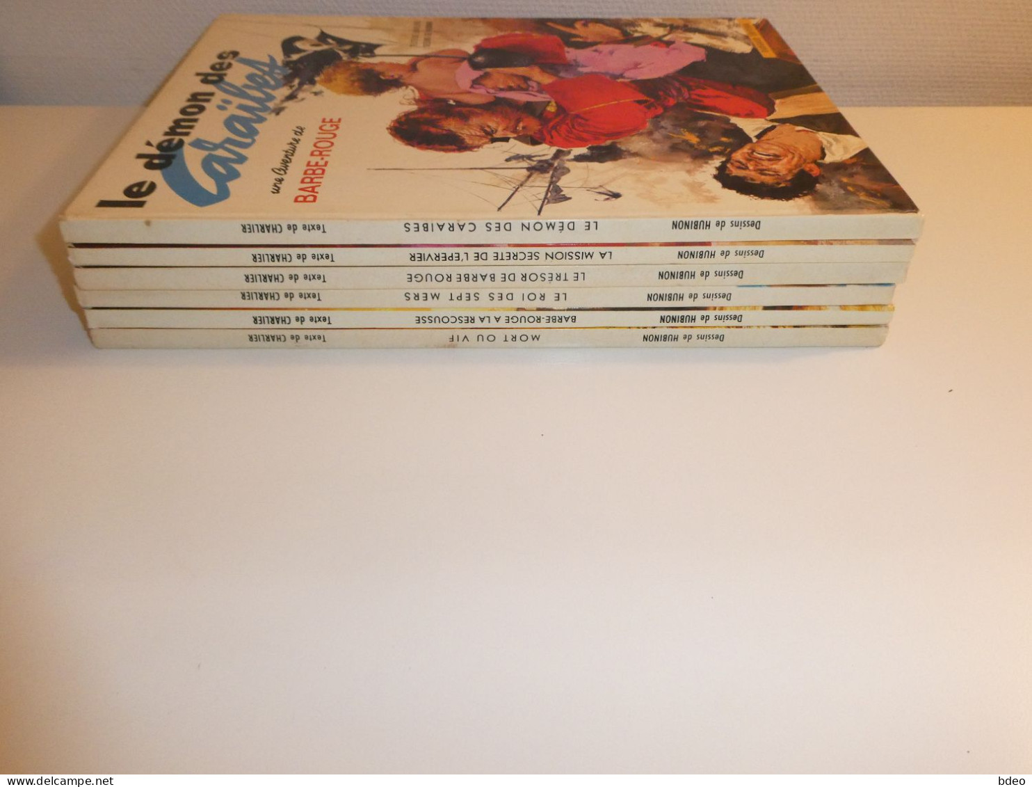 LOT 6 REEDITIONS BARBE ROUGE / 1972 1973 / BE - Bücherpakete