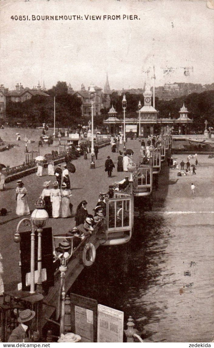 D3202 -  Bournemouth - View From Pier - Bournemouth (from 1972)