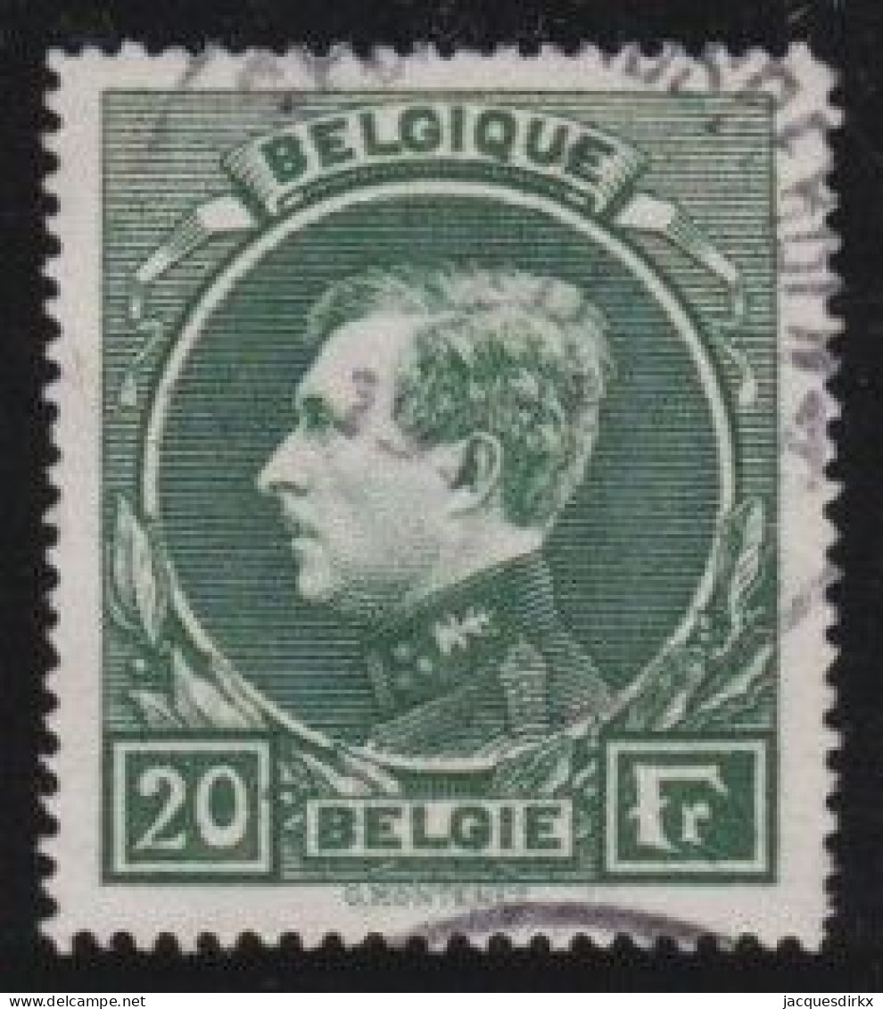 Belgie  .   OBP    .    290     .     O      .    Gestempeld    .   /    .  Oblitéré - 1929-1941 Groot Montenez