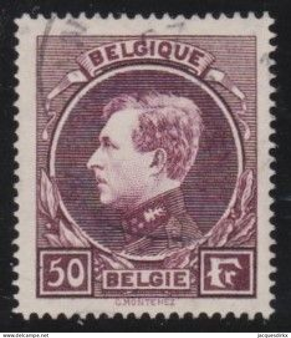 Belgie  .   OBP    .    291   .     O      .    Gestempeld    .   /    .  Oblitéré - 1929-1941 Grande Montenez