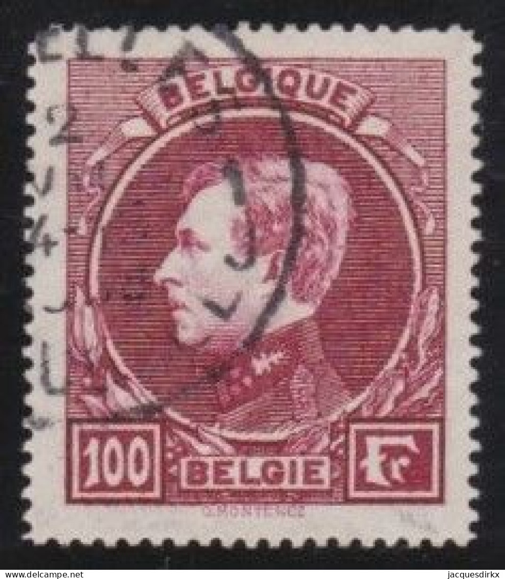 Belgie  .   OBP    .    292    .     O      .    Gestempeld    .   /    .  Oblitéré - 1929-1941 Groot Montenez