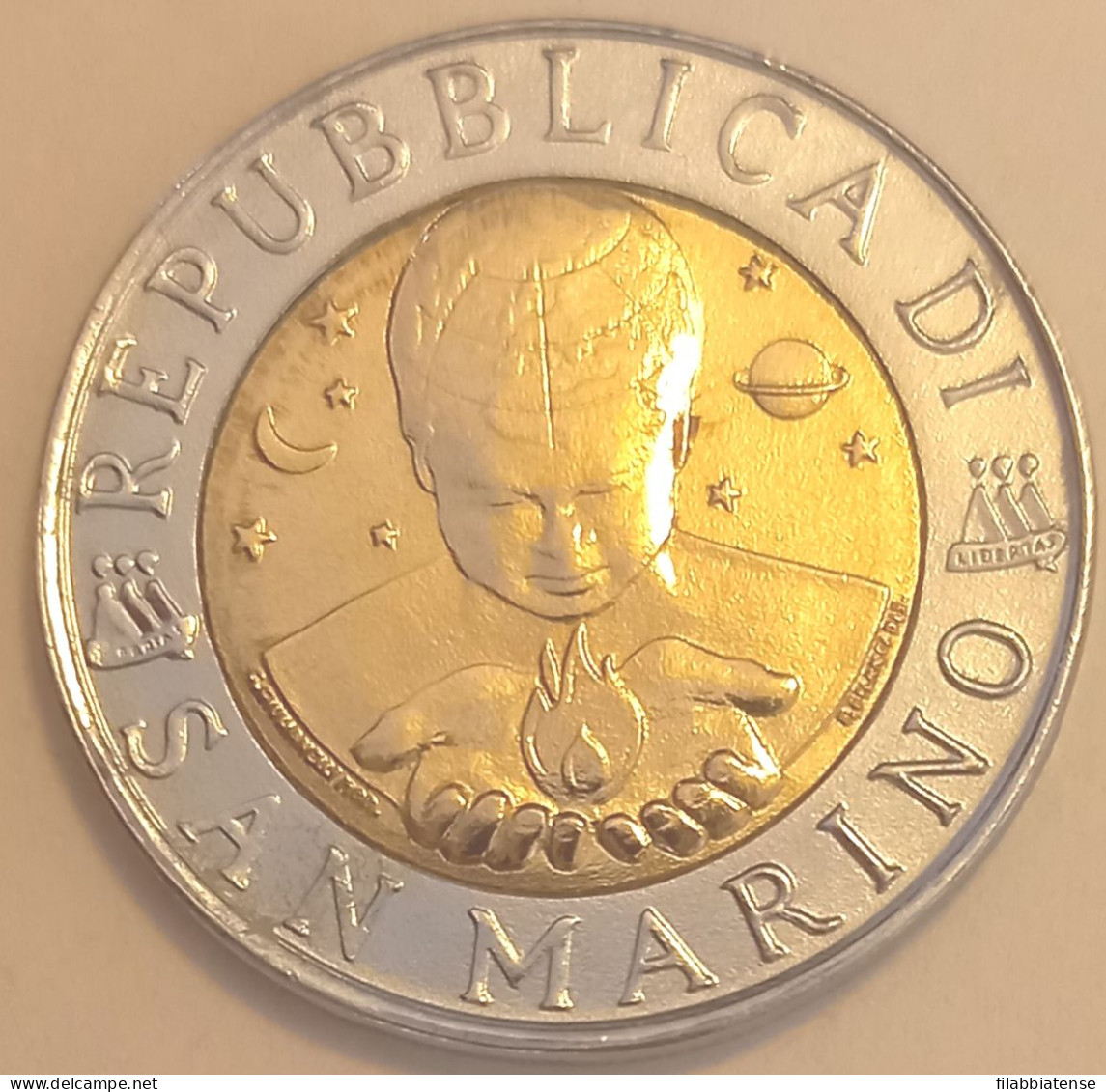 1996 - San Marino 500 Lire   ---- - Saint-Marin