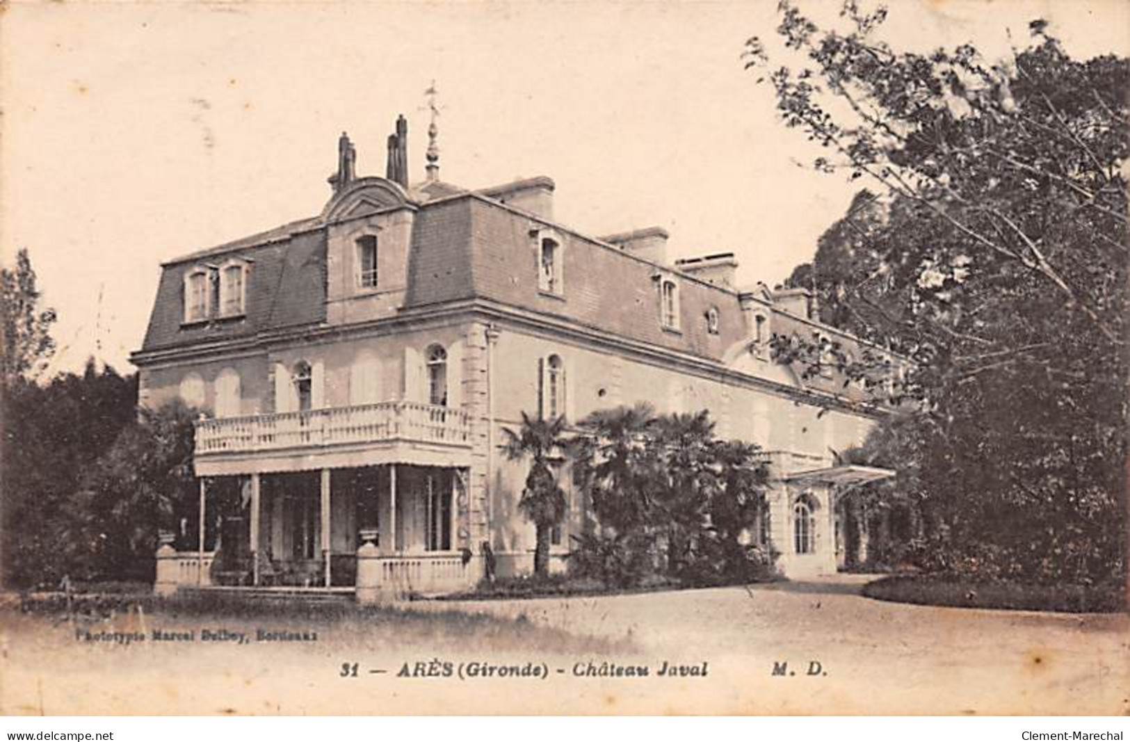 ARES - Château Javal - Très Bon état - Arès